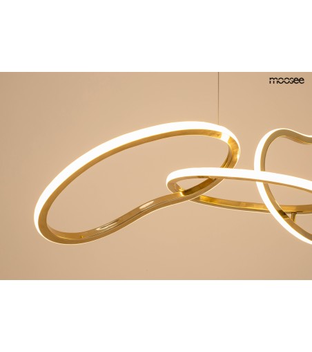 MOOSEE lampa wisząca JAZZ 6 złota
