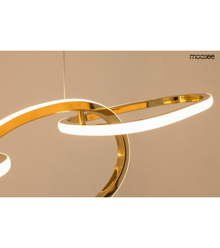 MOOSEE lampa wisząca JAZZ 6 złota