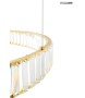 MOOSEE lampa wisząca LIBERTY 3B złota