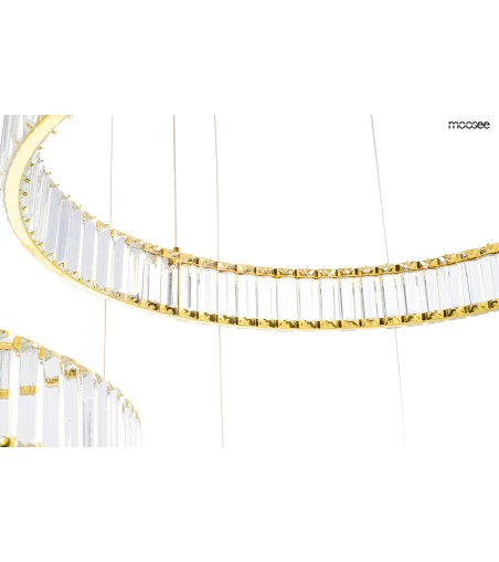 MOOSEE lampa wisząca LIBERTY 3B złota