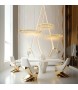 MOOSEE lampa wisząca LIBERTY 3B złota