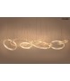 MOOSEE lampa wisząca LIBERTY LINE 8 złota