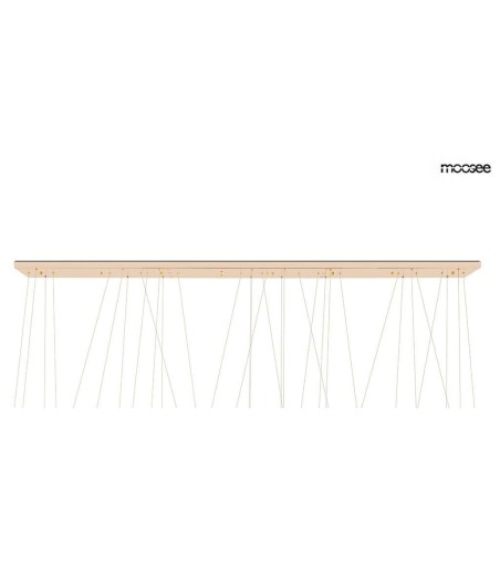 MOOSEE lampa wisząca LIBERTY LINE 8 złota