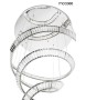 MOOSEE lampa wisząca WAVE CORDON 2B chrom
