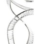 MOOSEE lampa wisząca WAVE CORDON 2B chrom