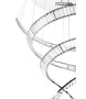 MOOSEE lampa wisząca WAVE CORDON 2B chrom