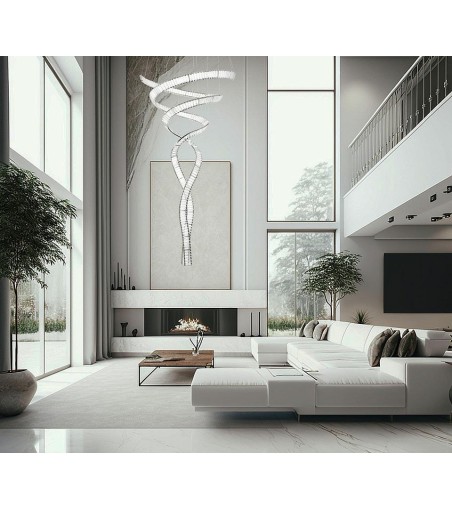 MOOSEE lampa wisząca WAVE CORDON 2B chrom
