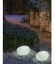 NEW GARDEN lampa ogrodowa PETRA 40 CABLE biała