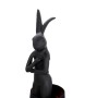 KARE lampa stołowa RABBIT 50 cm czarna / czarna