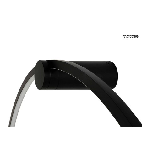 MOOSEE lampa ścienna HOOP 80 czarna