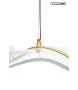 MOOSEE lampa wisząca BREATH 180 złota