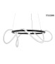 MOOSEE lampa wisząca SERPIENTE 60 czarna