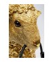 KARE lampa stołowa FLOWER SHEEP 36 cm złota