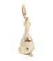 KARE dekoracja BUNNY 52 cm złota