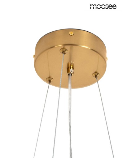 MOOSEE lampa wisząca FLORA 80 PP złota