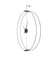 Zegar ścienny DOBLE RING 90