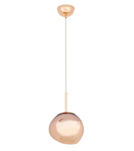 MOOSEE lampa wisząca FUSION 20 miedziana  - akryl